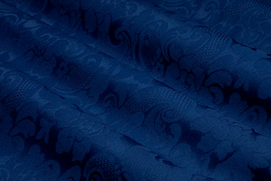 Wool-Klassisk Ulldamask 9910-150 cm wide-440 gr weight-blue 750