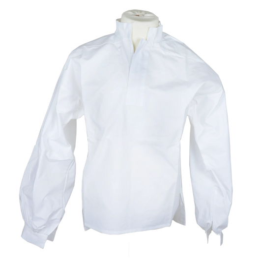 Men's Bunad shirt-Ola-100% cotton-white