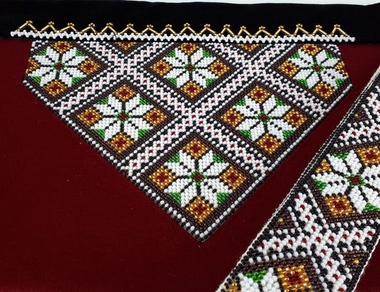 Bringeduk and belt kit-#11-0627 burgundy