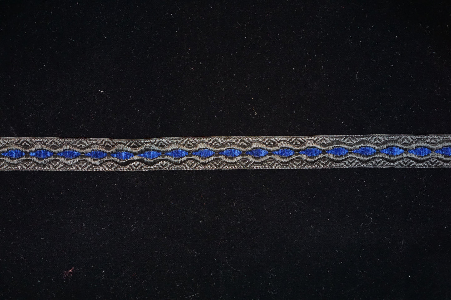 Ribbon 24mm-black/blue 18-660.01