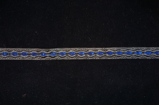 Ribbon 24mm-black/blue 18-660.01