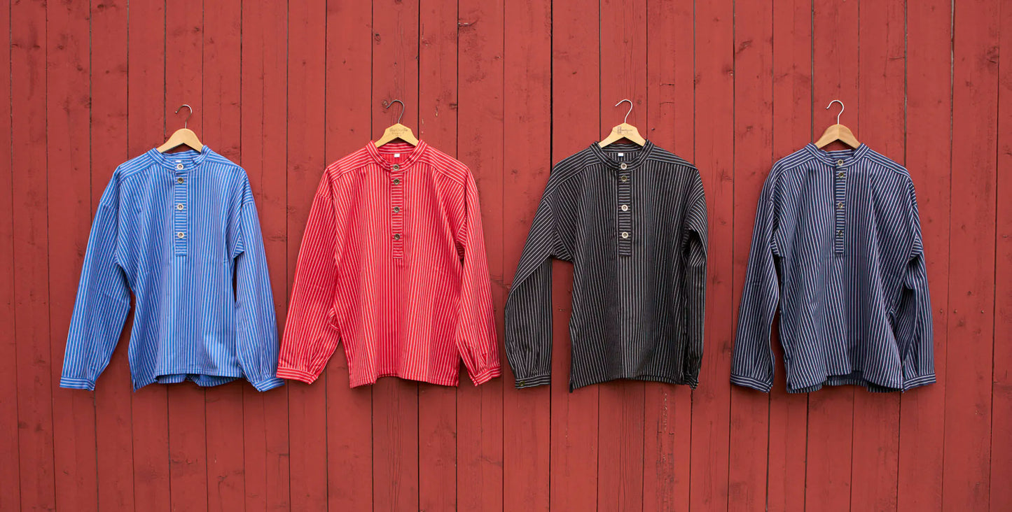 Busserull-the original Norwegian work/farm shirt-100% cotton-Unisex