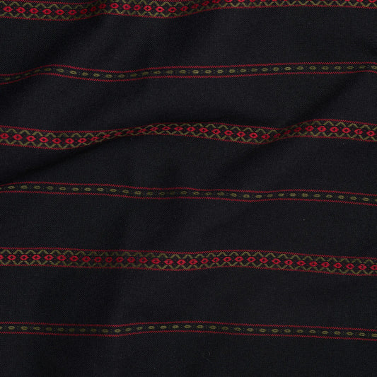 Eva 06-black w/red/grn ribbon
