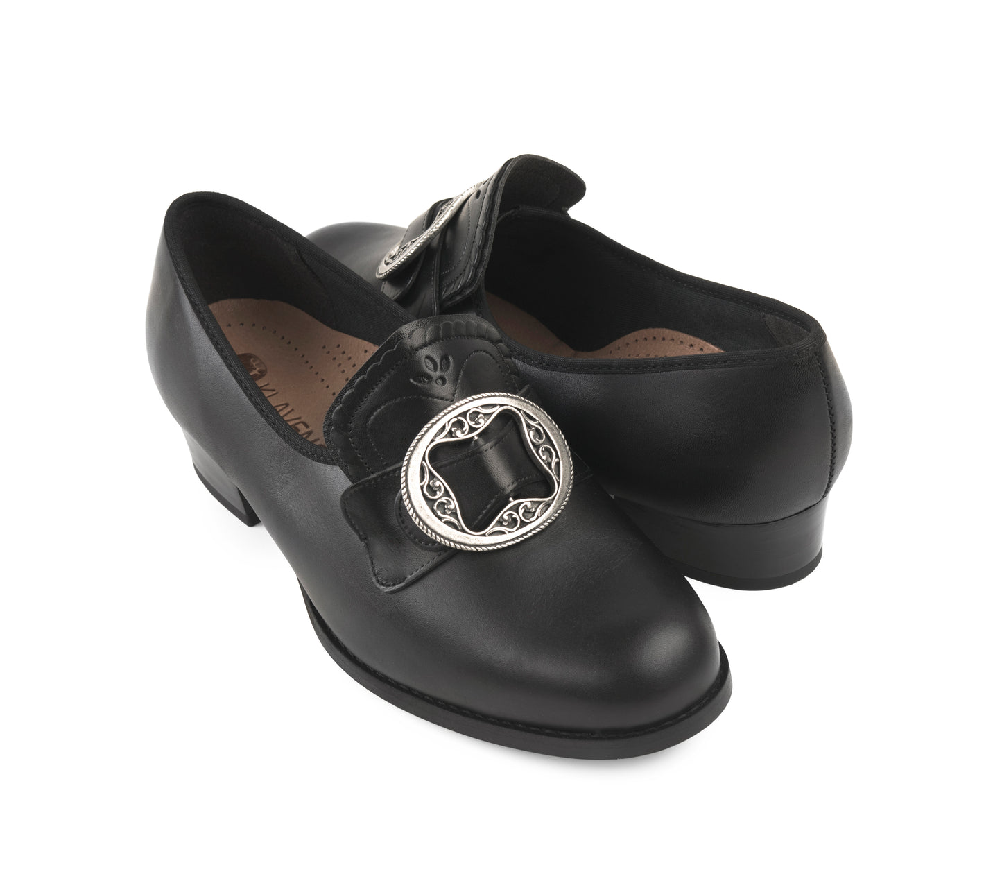 Women's bunad shoes-Gerd-leather