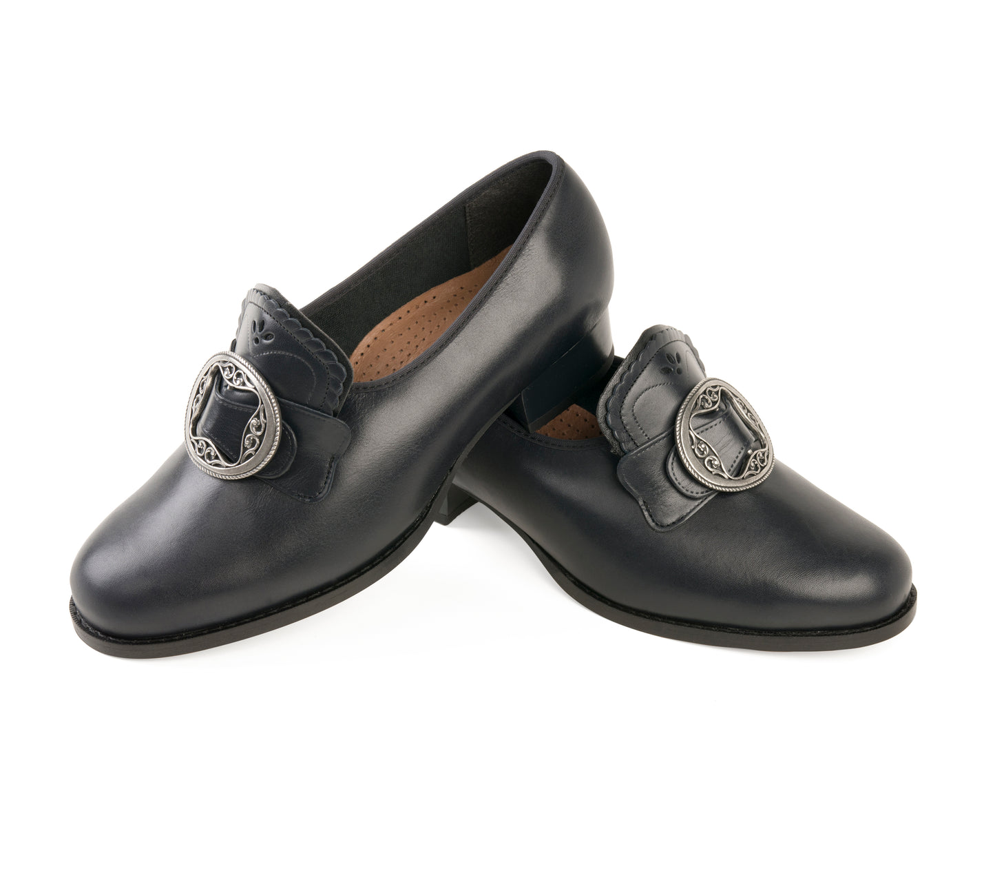 Women's bunad shoes-Gerd-leather