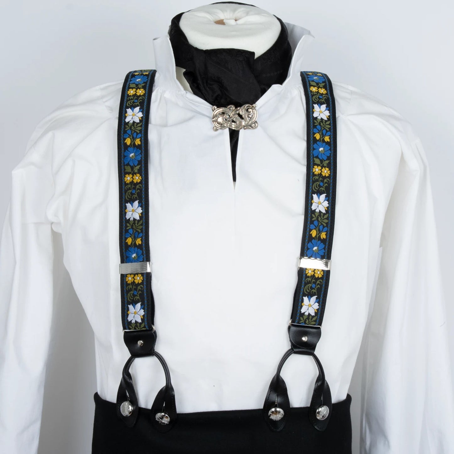 Suspenders-Folklore-blue/yellow