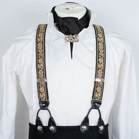 Suspenders-Folklore *706*-gold