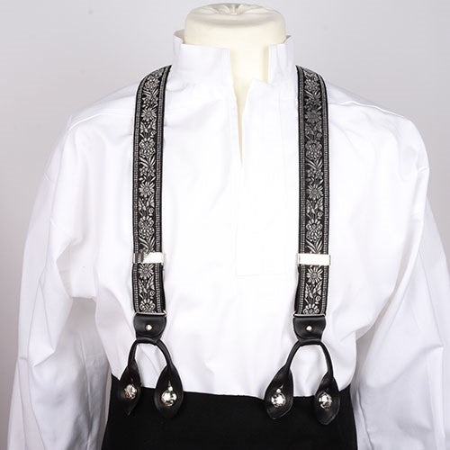 Suspenders-Folklore *006*-steel gray