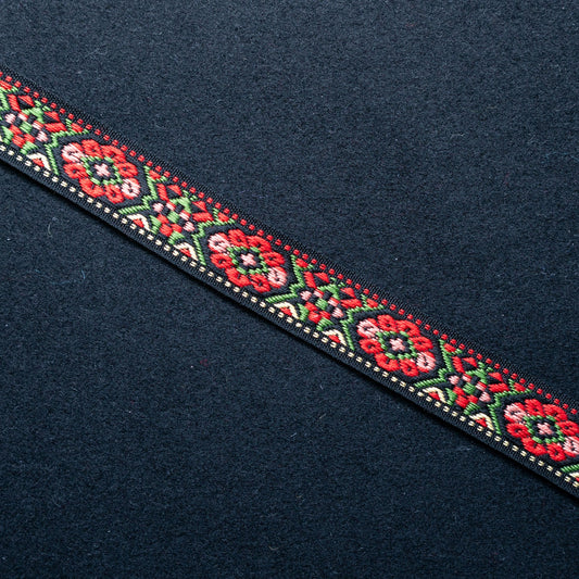 Hardanger #118-21mm-red/green