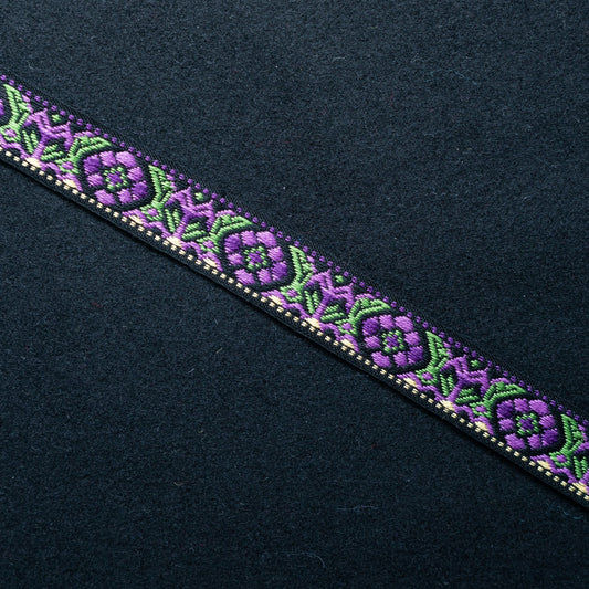 Hardanger #115E-21mm-purple/green