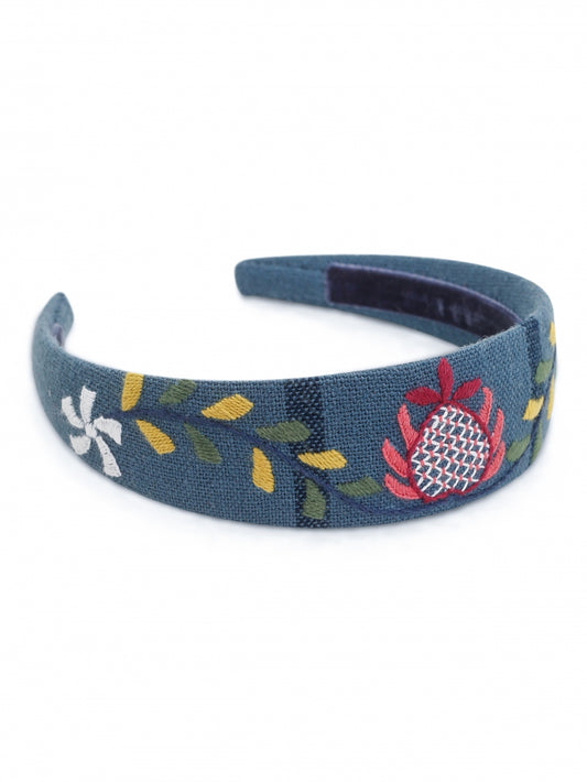 Headband-Hedmark-embroidered-blue