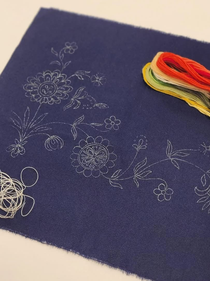 Bunad embroidery practice kit-Bardu-Målselv Bunad