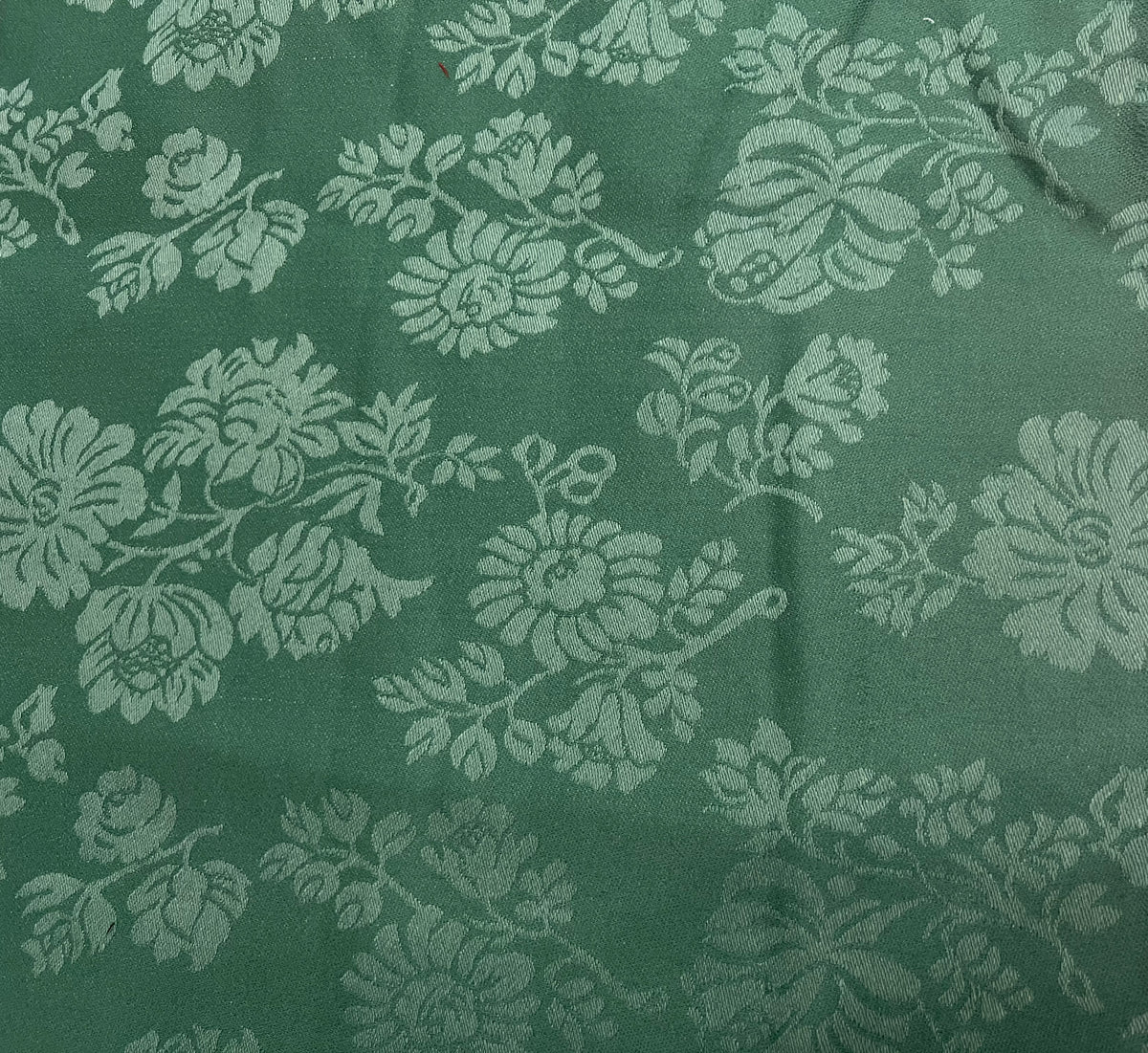 Wool fabric-1700-talls Ulldamask-4215-100% wool-150 cm wide-450 gr weight-green 962