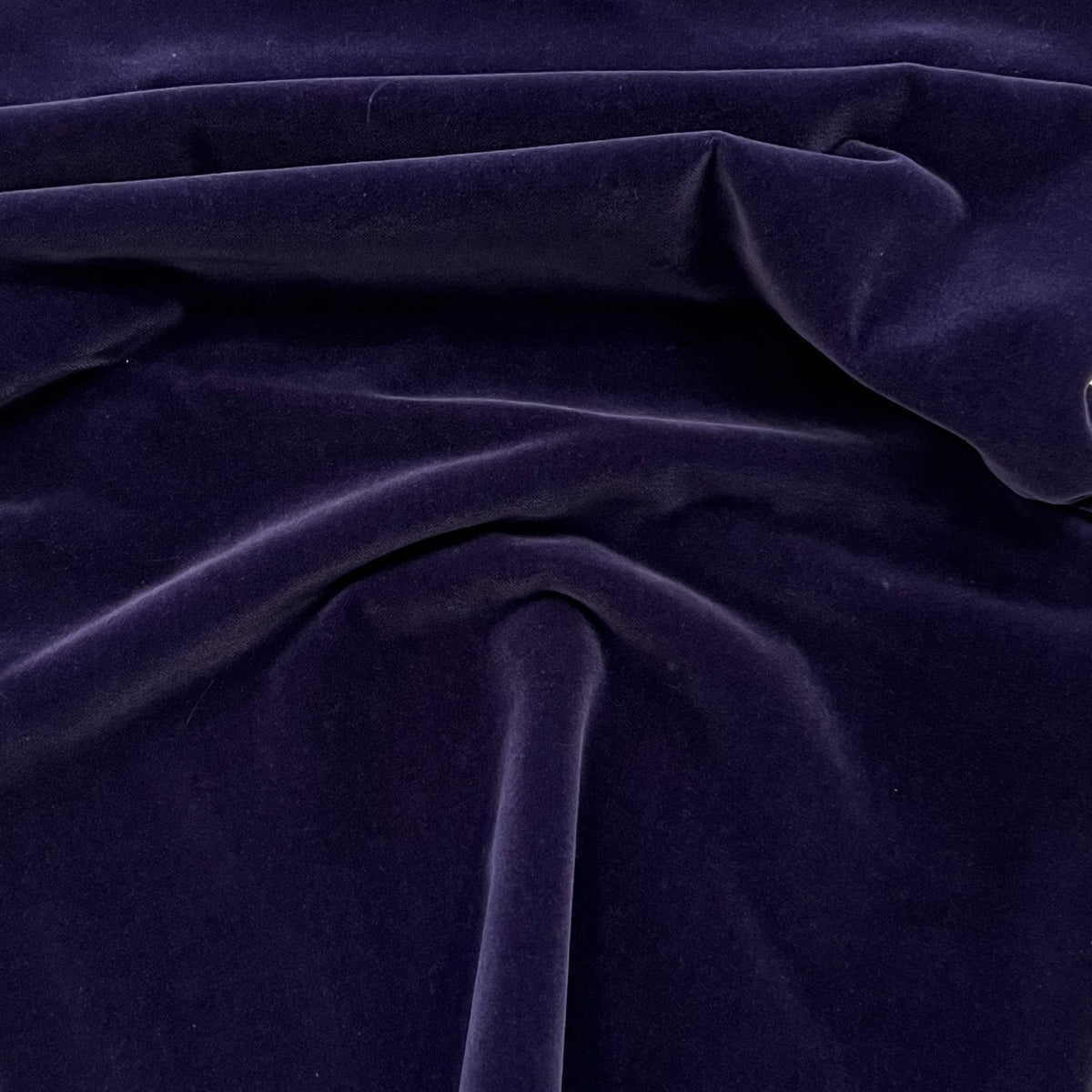 Cotton fabric-Diana velvet-100% cotton-150 cm wide-purple