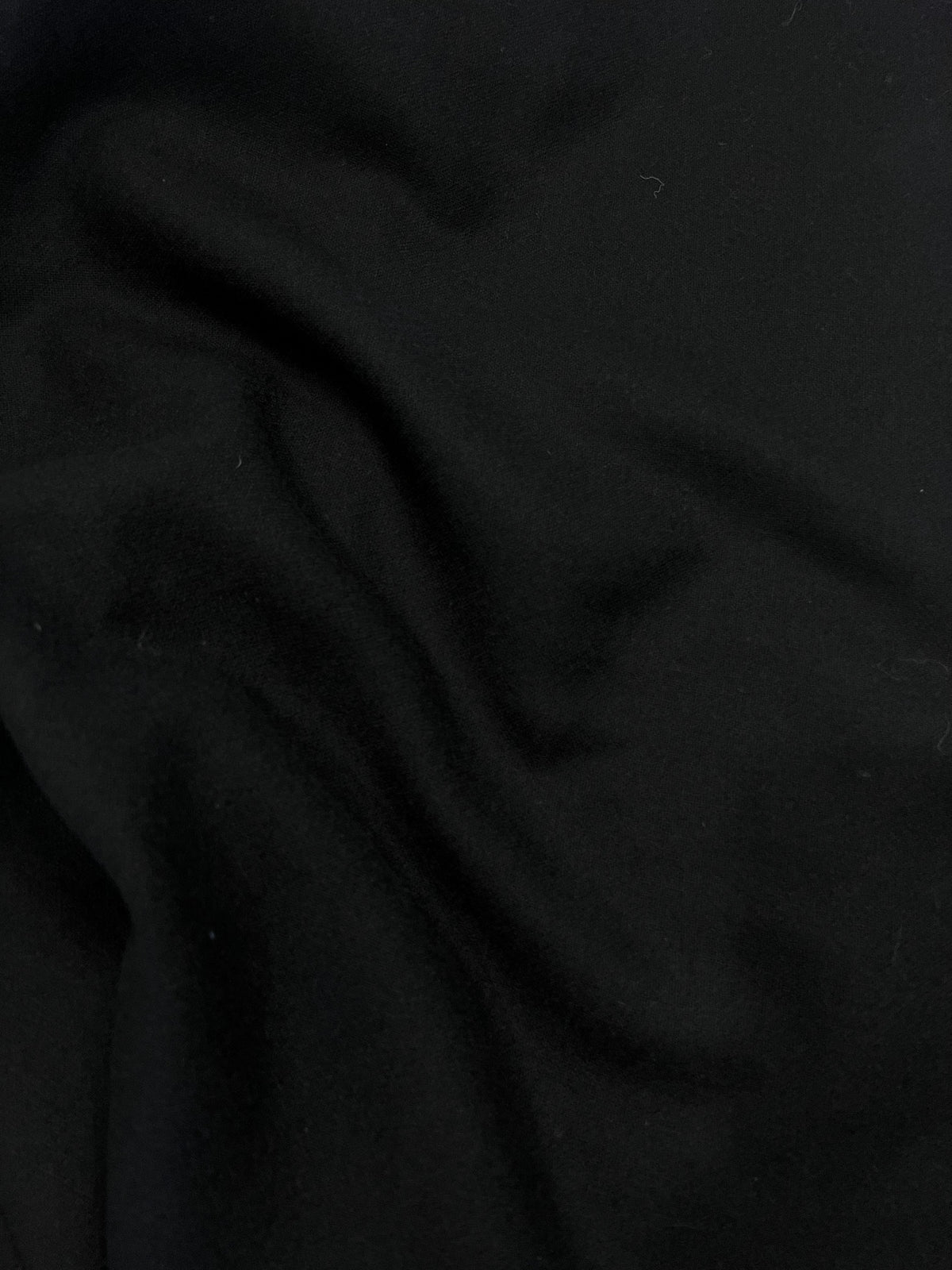Wool fabric-Sparsy 100% wool-140 cm wide-black