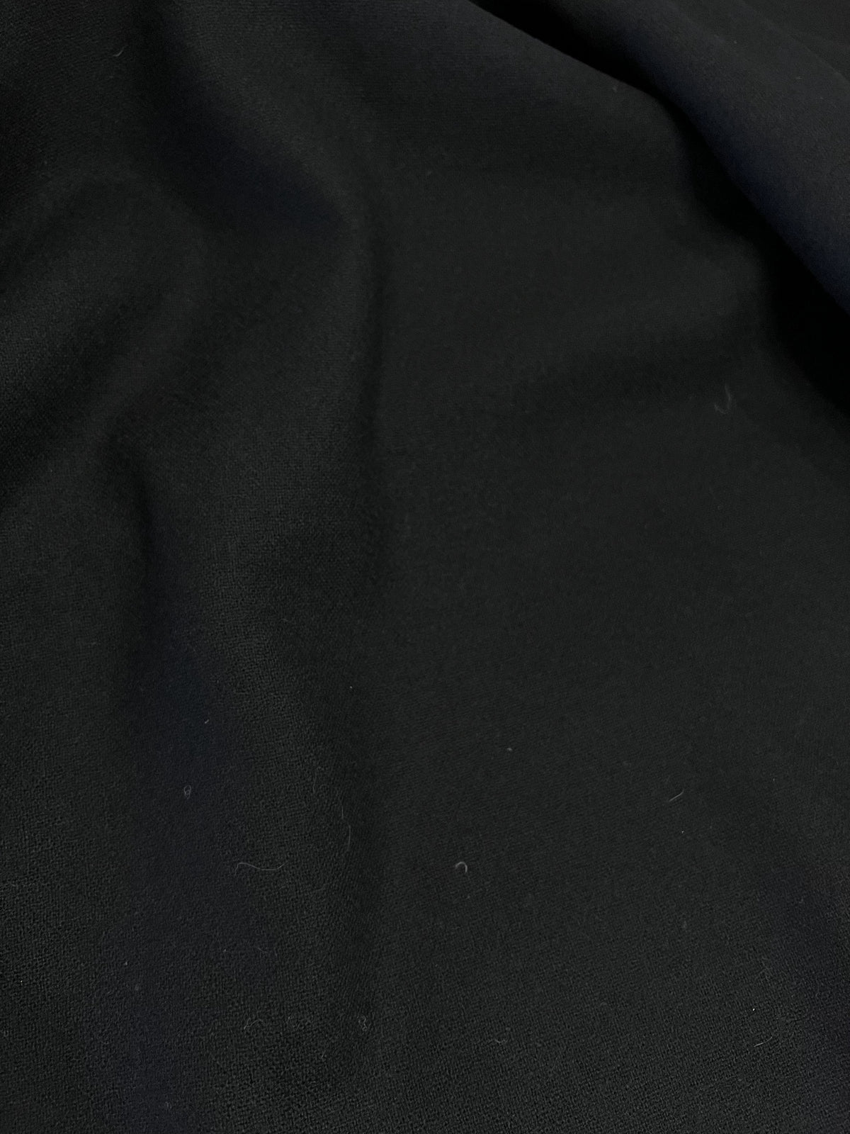 Wool fabric-Sparsy 100% wool-140 cm wide-black