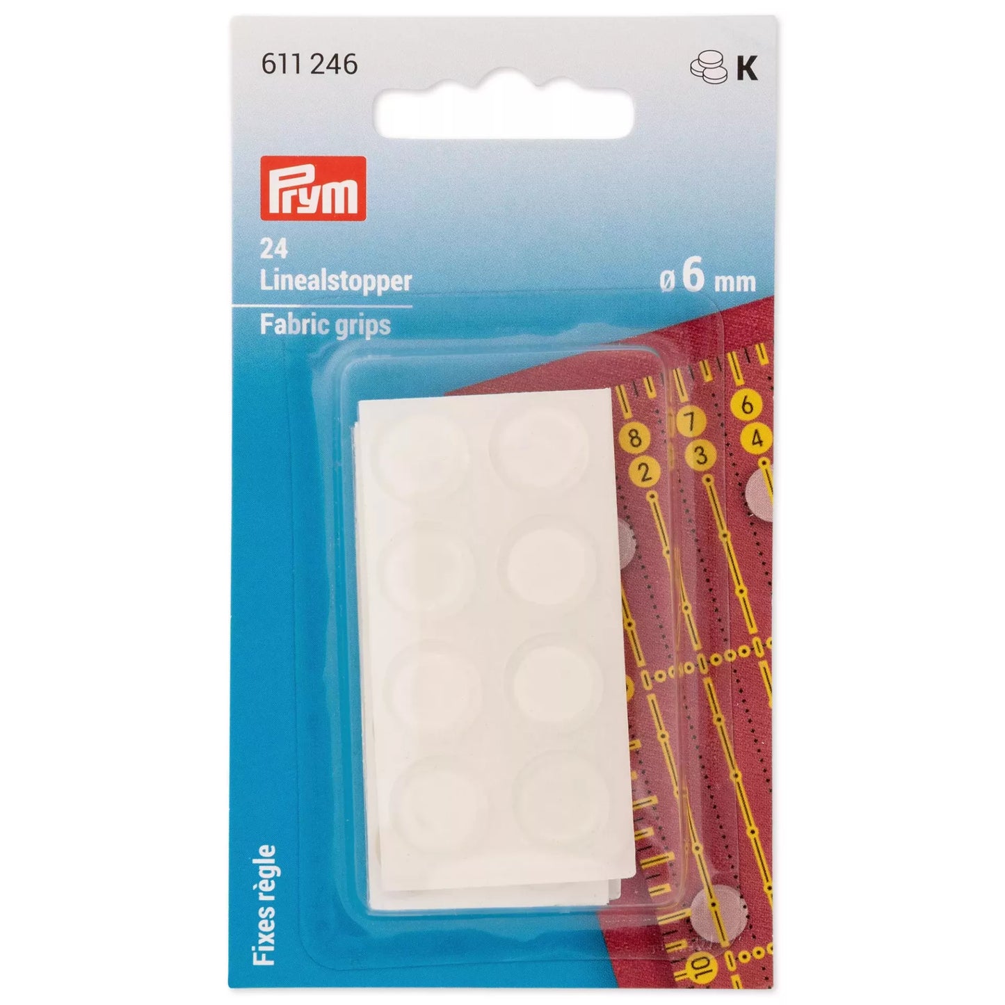 Prym Fabric grips for sewing rulers
