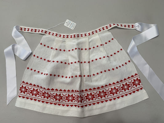 Apron-Rondastakk Vinstra-cotton-Girl's 2/3yr-33cm