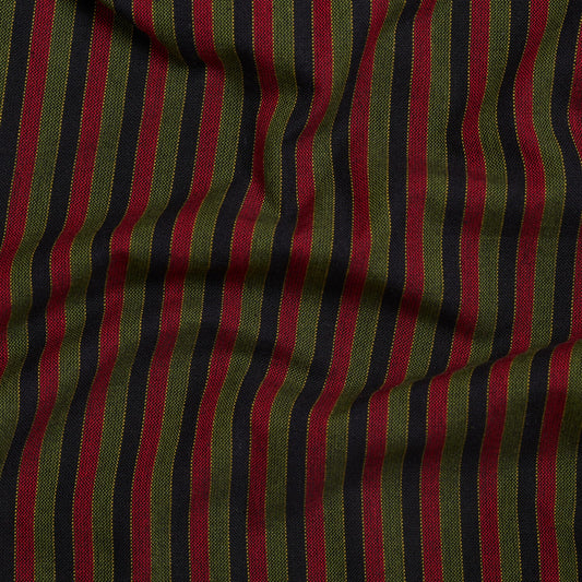 Marit 26-red/grn/blk stripe