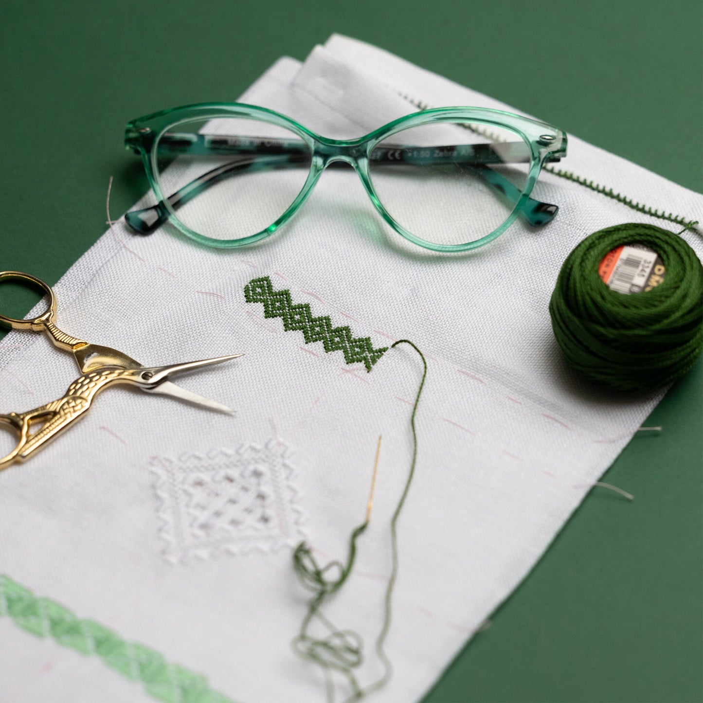 Bunadglede class-Tellesøm/Counted Stitching kit with 4 hrs of Zoom classes starts Sept. 30, 2026