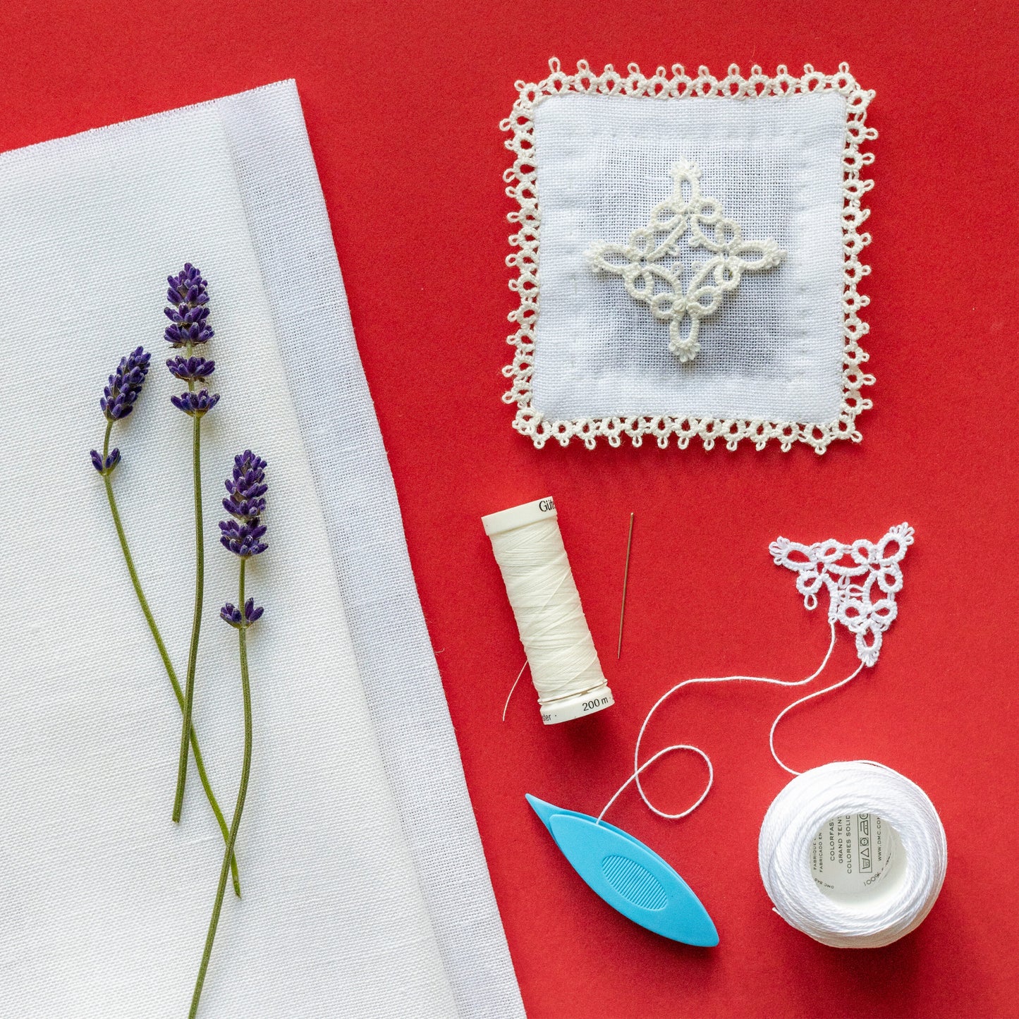 Bunadglede class-Nupereller/Tatting Lace kit with 4 hrs. of Zoom classes starts Oct. 13, 2026