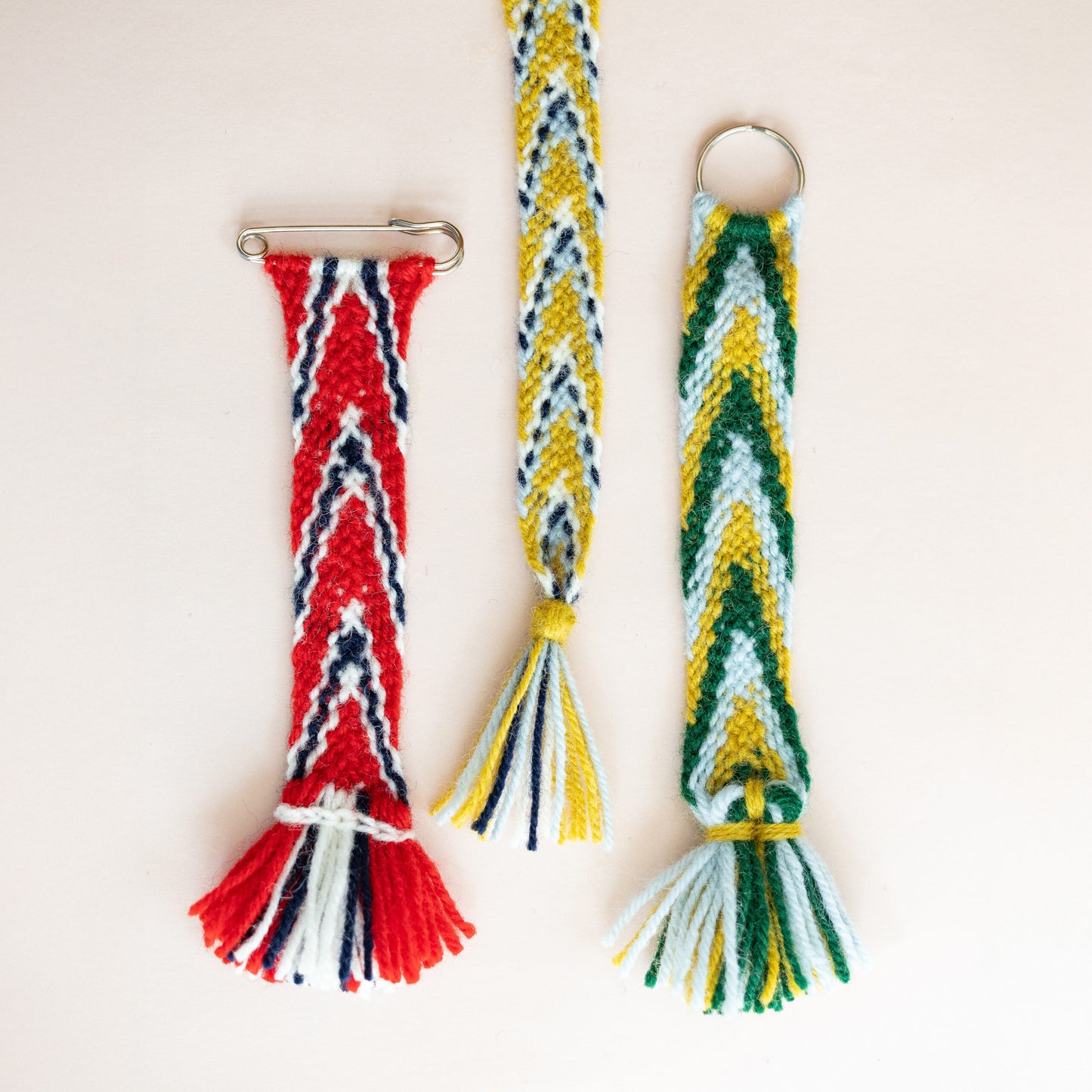 Bunadglede class-Flammebånd/Braided Bands kit with 4 hrs. of Zoom classes starts Aug. 19, 2026