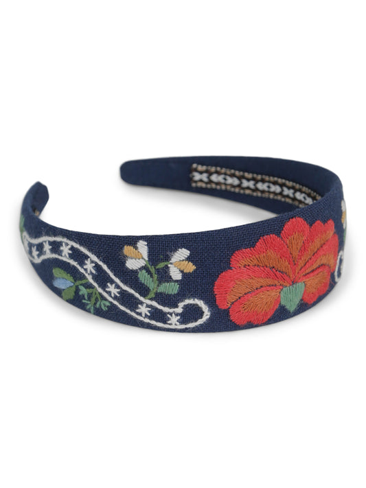 Headband-Nord-Trønder-embroid.-blue