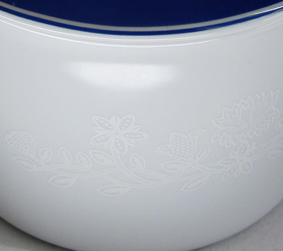Porcelain jewelry box-Nordland/large-blue