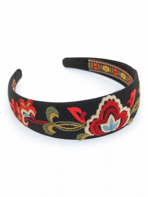 Headband-Øst-Telemark-embroidered-black