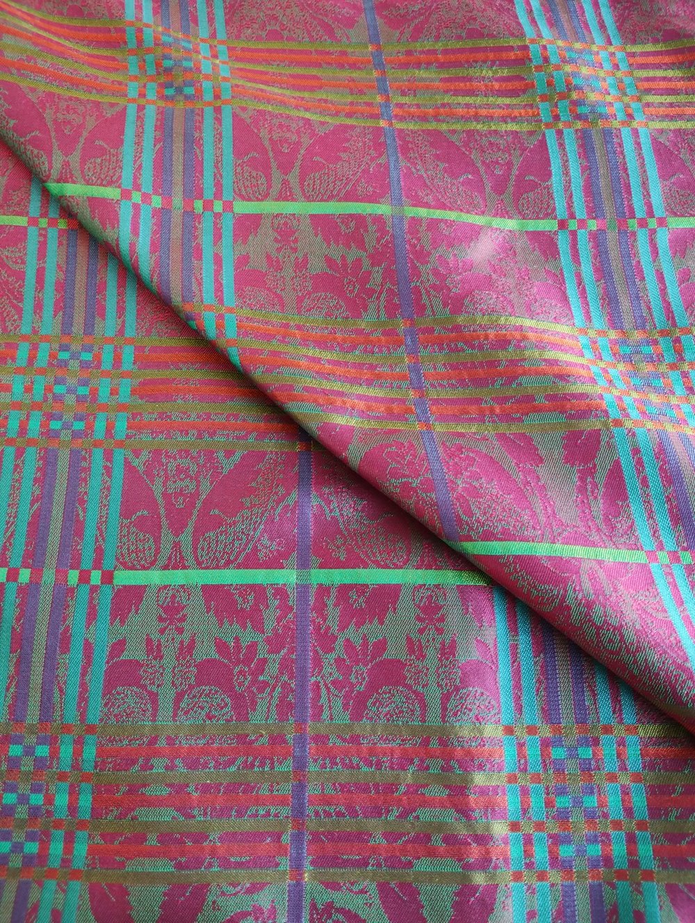 Silk scarf S27 series-70x70cm