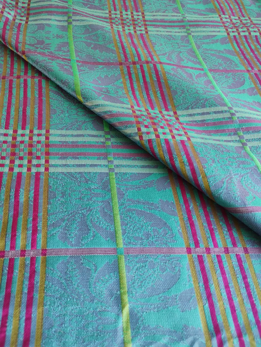 Silk scarf S27 series-70x70cm