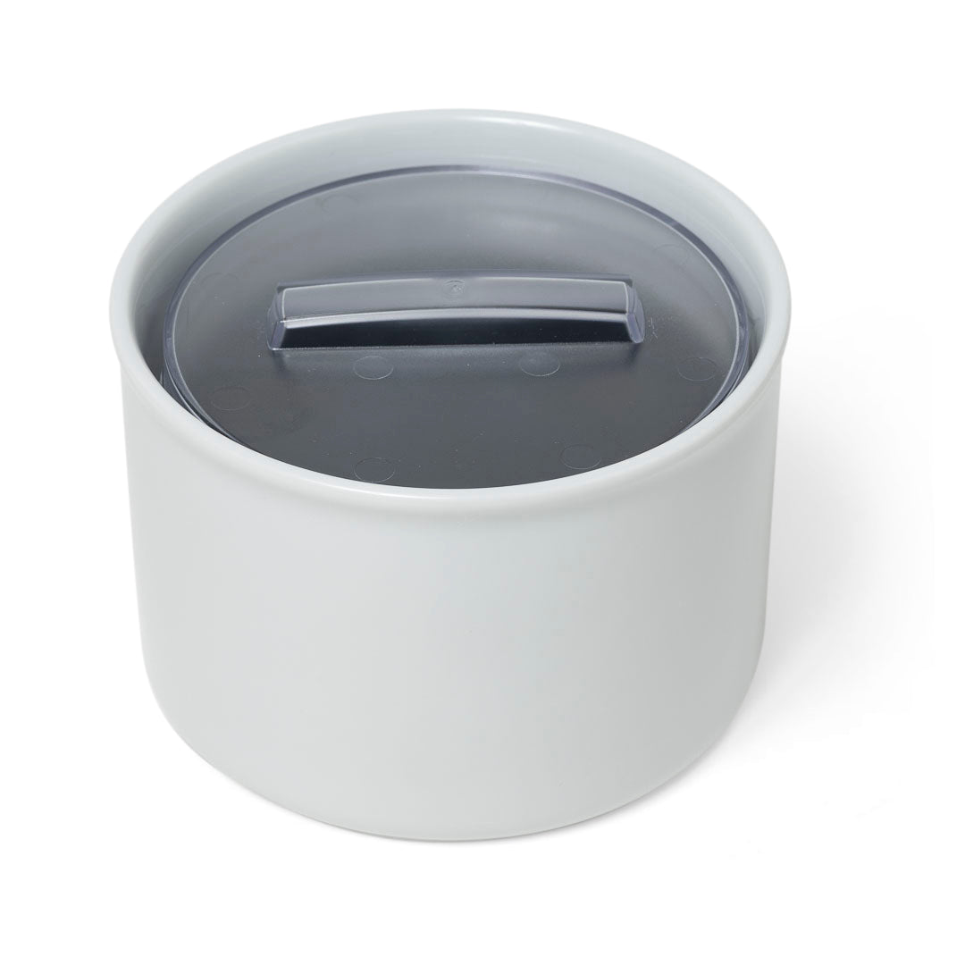 Porcelain jewelry box-Tradition gray/large