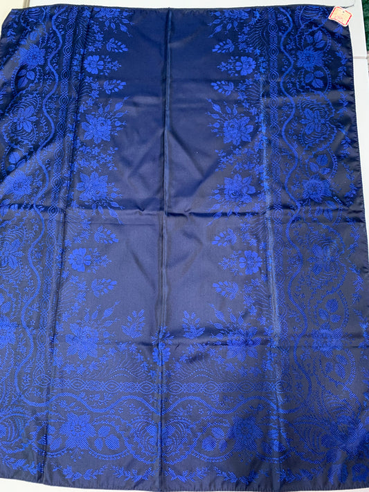 Apron piece-Sofie-silk-blue
