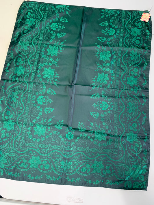 Apron piece-Sofie-silk-green
