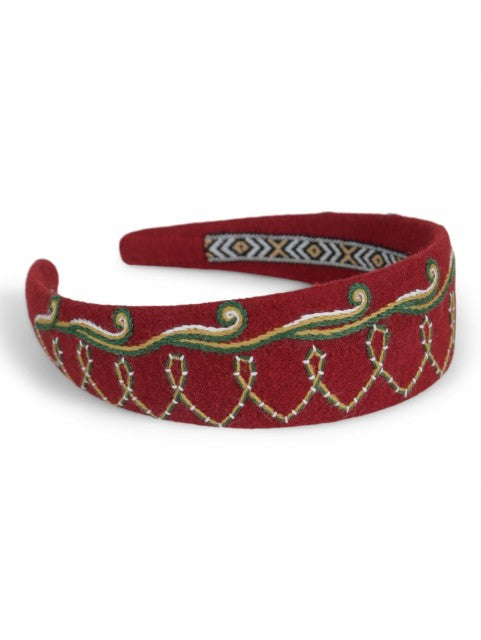 Headband-Sogn-embroidered-red