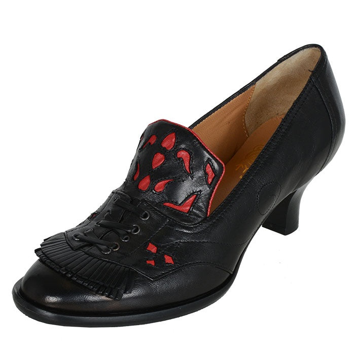 Women's bunad shoes-Solveig tasselshoe