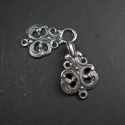 Clasps-Synnøve pewter-60mm