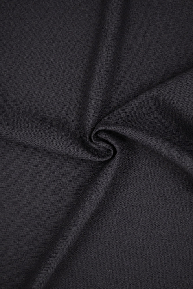 Wool fabric-ToSkaft-1000-100% wool-150 cm wide-black
