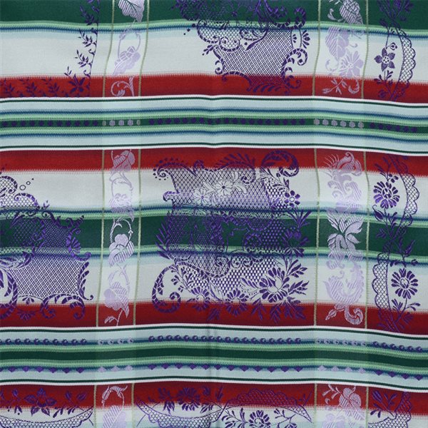 Theresia silk scarf-106-80x80-purple/green/red