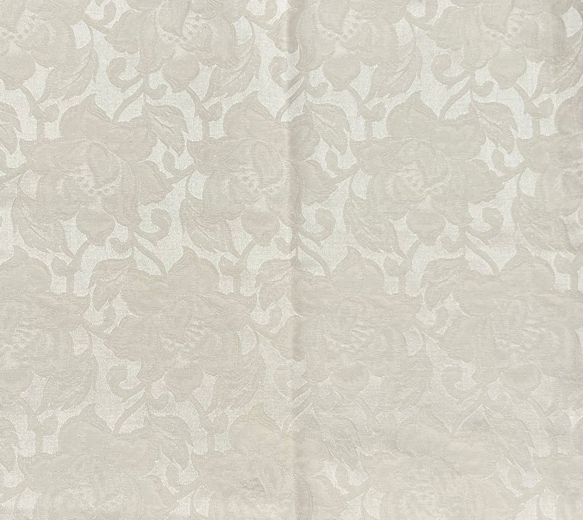 Vågsrosa brocade silk/wool 150 cm-cream