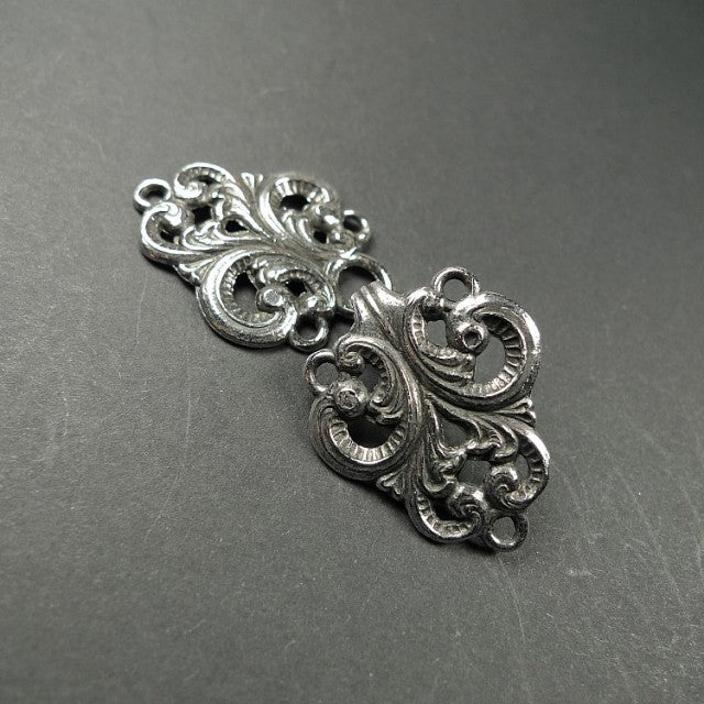 Clasps-Valle pewter-65mm