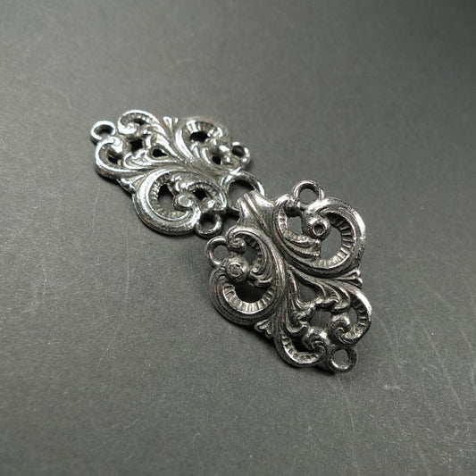 Clasps-Valle pewter-65mm