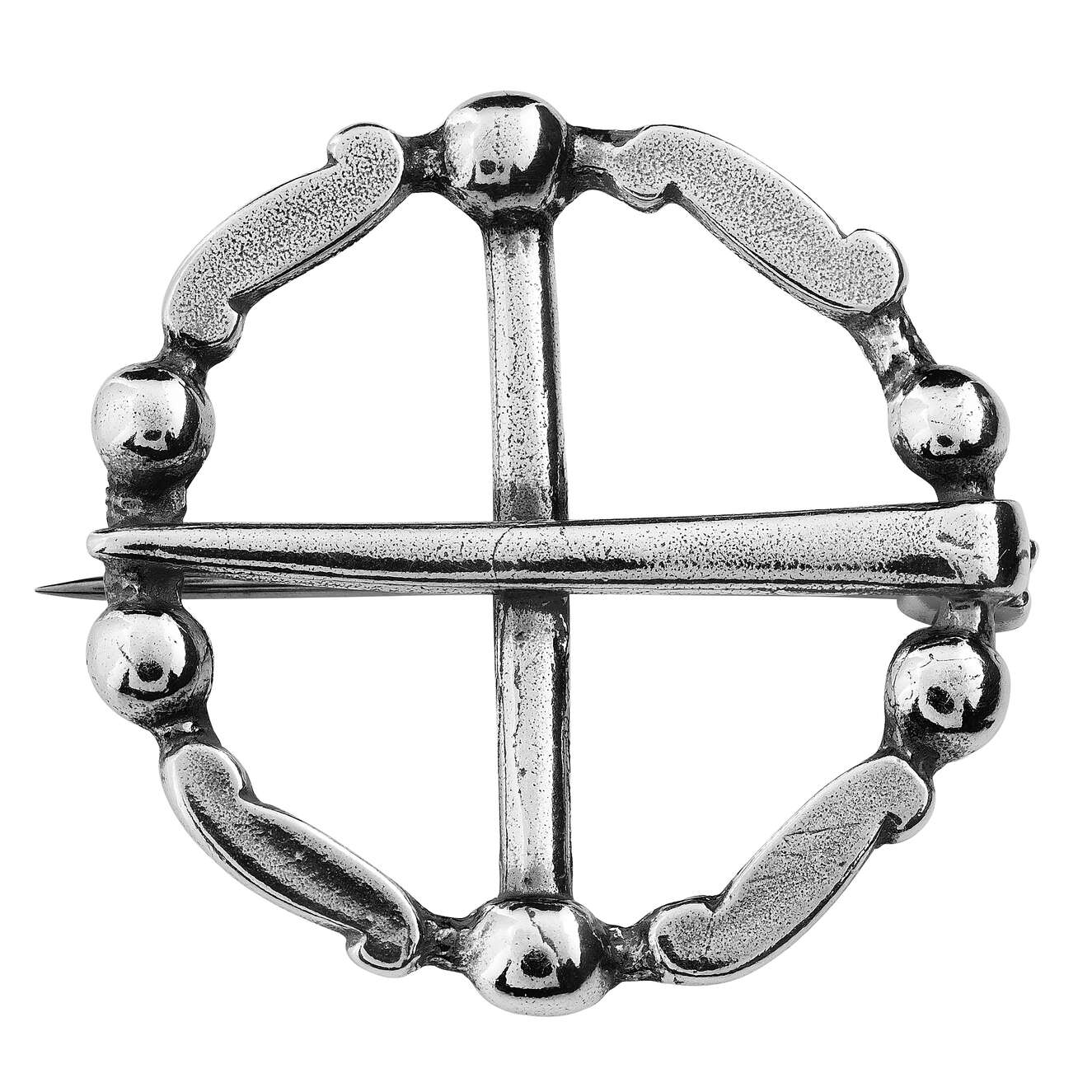 Neck pin-(sprette) Vest-Oppland-oxidized silver