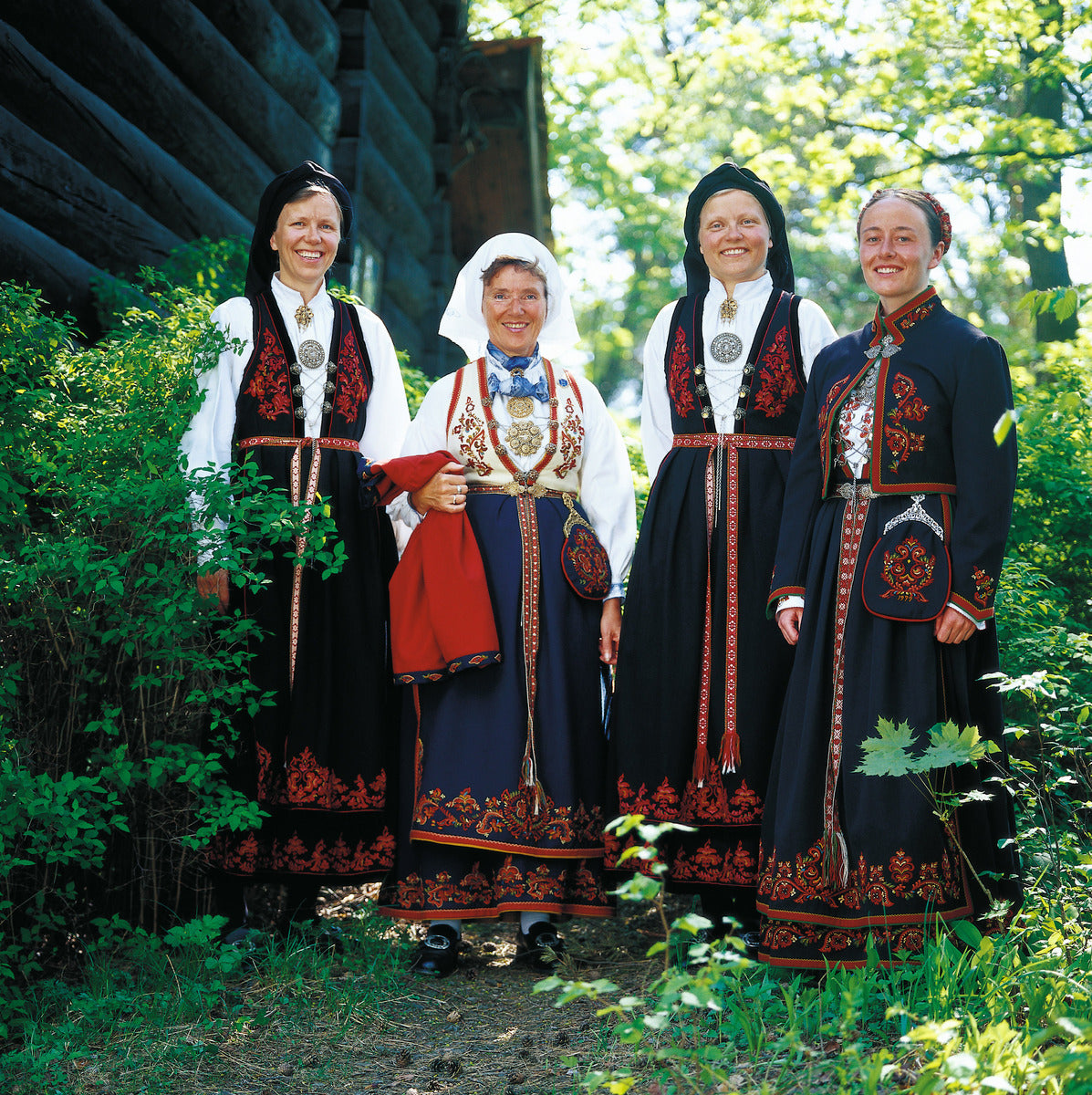 Bunad embroidery practice kit-Vest-Telemark U55 Bunad