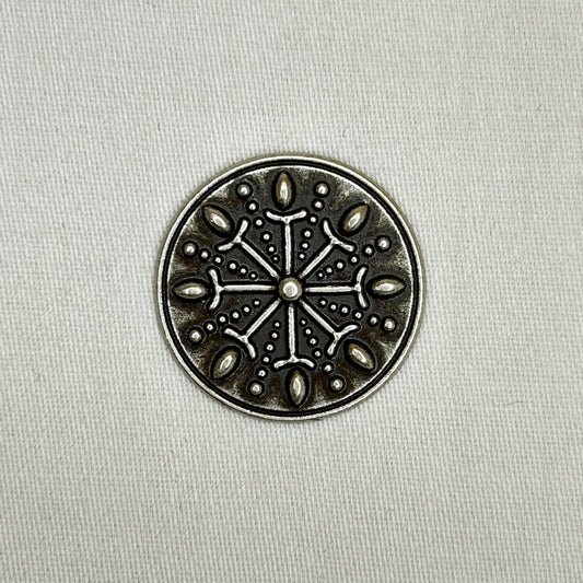 Button-Viking pewter-20mm