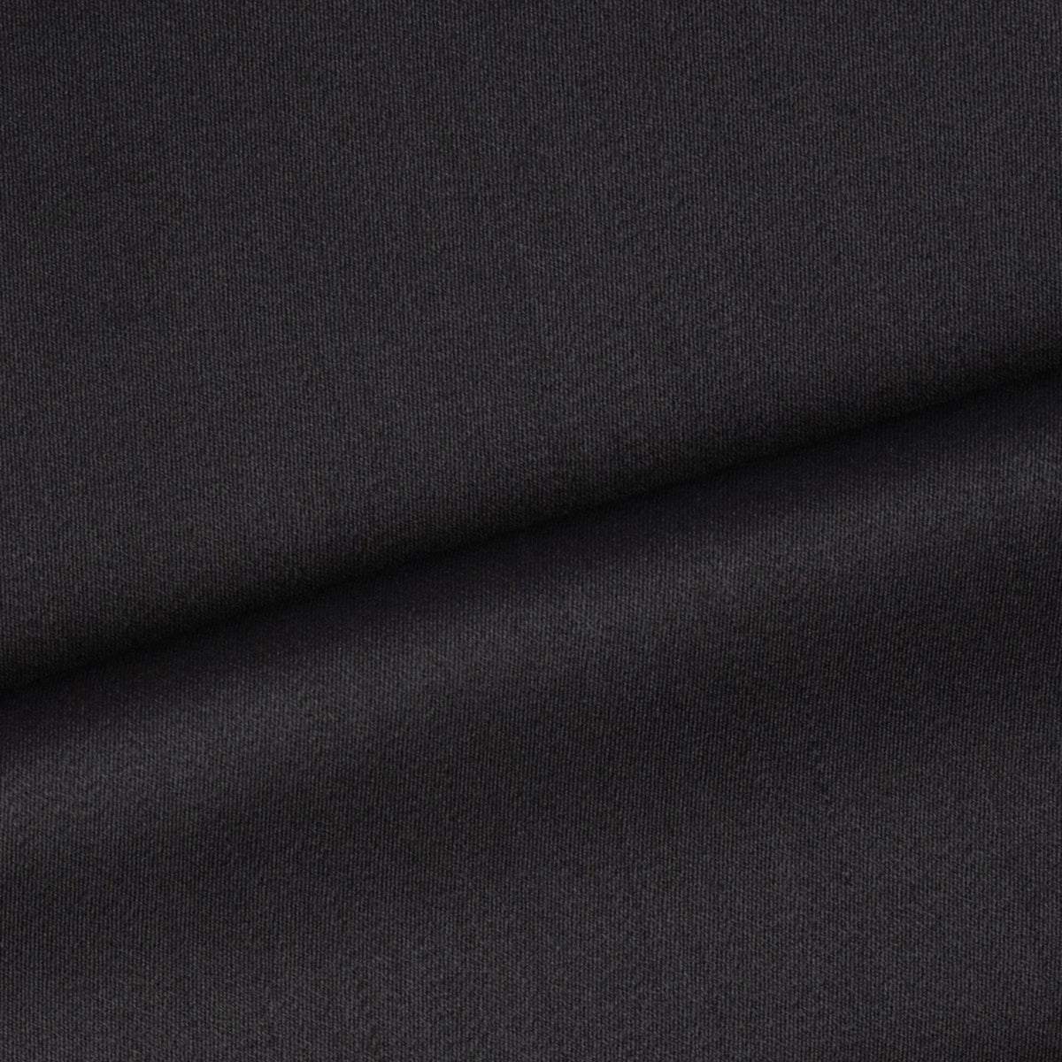 Wool fabric-Biba sateen-100% wool-150 cm wide-360 gr weight-black