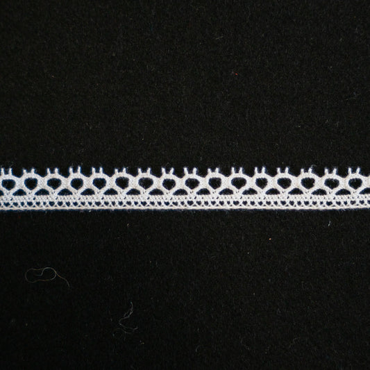 Nupereller trim cotton 10mm-white