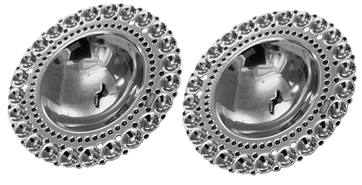 Bore pins 041100 #01-31mm-oxidized silver