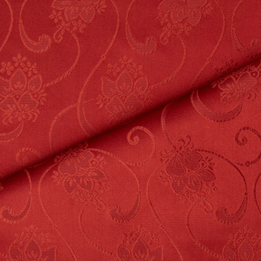 Silk fabric-Fransk Slynge-100% silk-140cm-red
