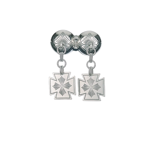 Neck pin-468100-#12-oxidized silver